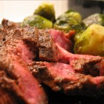 With brussells sprouts