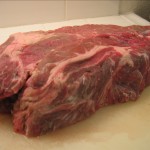 Raw chuck roast Raw chuck roast