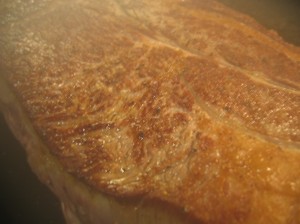 Starting to caramelize