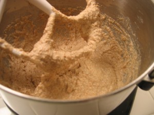 (3) Mixing the dough