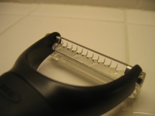 Peeler close up