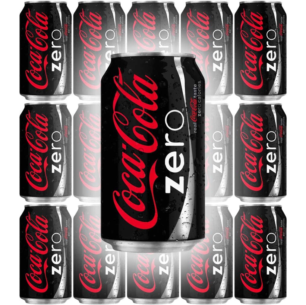 Coke Zero wall